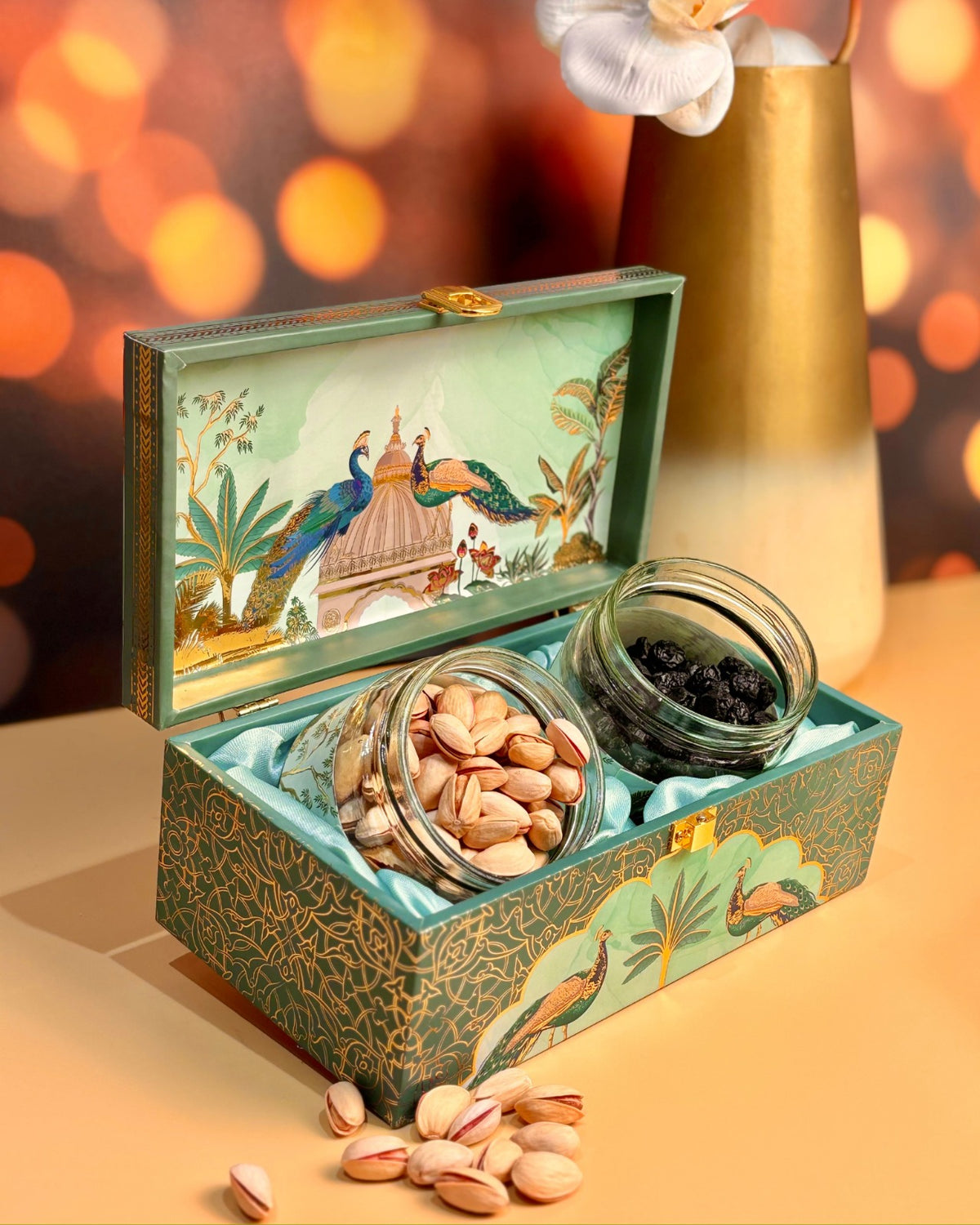 2-Jar Luxe Dry Fruit Trunk