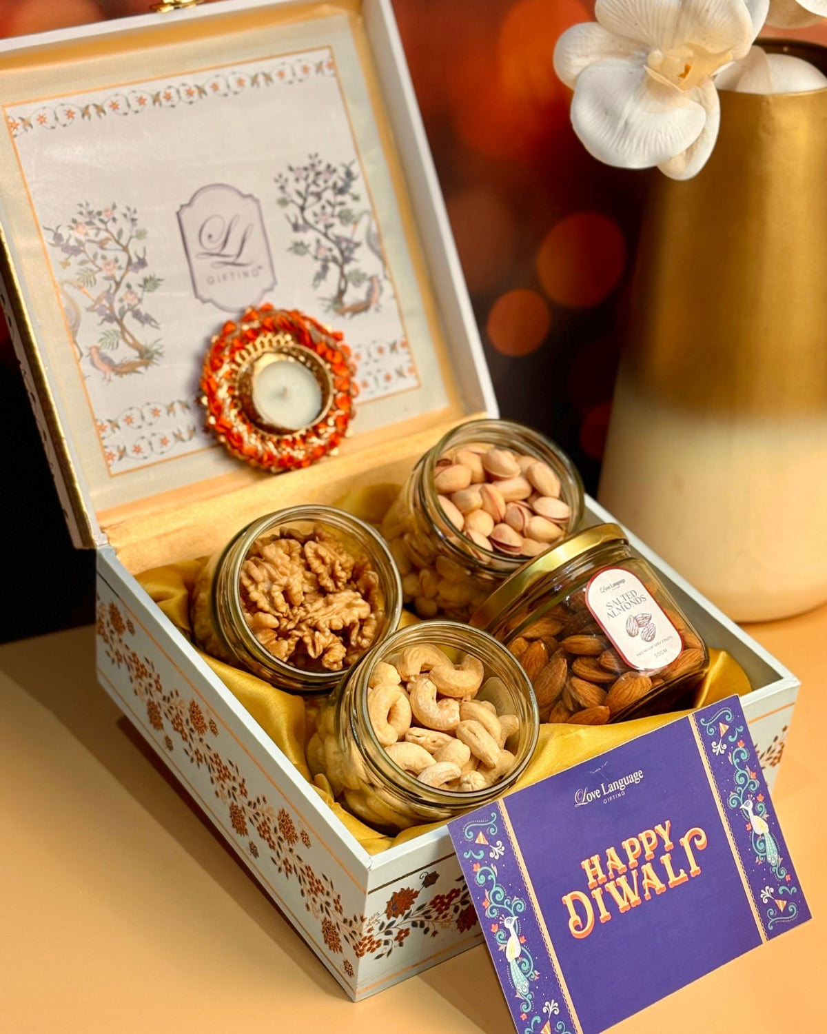 4-Jar Luxe Dry Fruit Trunk - 1